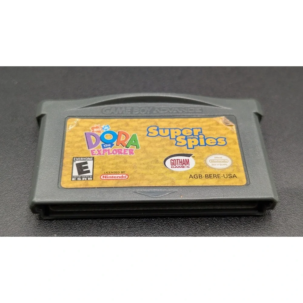 Nintendo GameBoy Advance Game Lot Of 3 (Dora The Explorer Game Series Bundle)